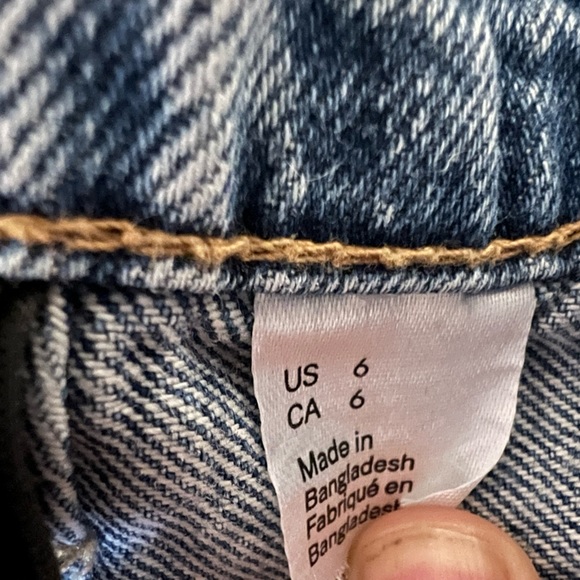 Batty rider denim shorts size us 6 - Picture 3 of 6